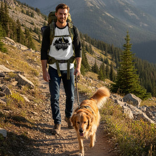 Bergmeister, Wanderer/Radfahrer T-Shirt