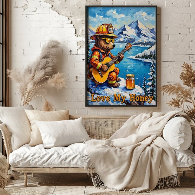 Bergmelodien: Bärenmelone Poster (Von Creator hochgeladen)