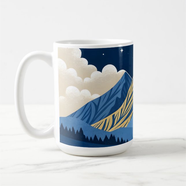 Bergmondlicht Kaffeetasse (Links)
