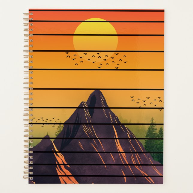 BERGNATURSCHUTZ VINTAGER SONNENSCHIRM PLANER (Vorderseite)