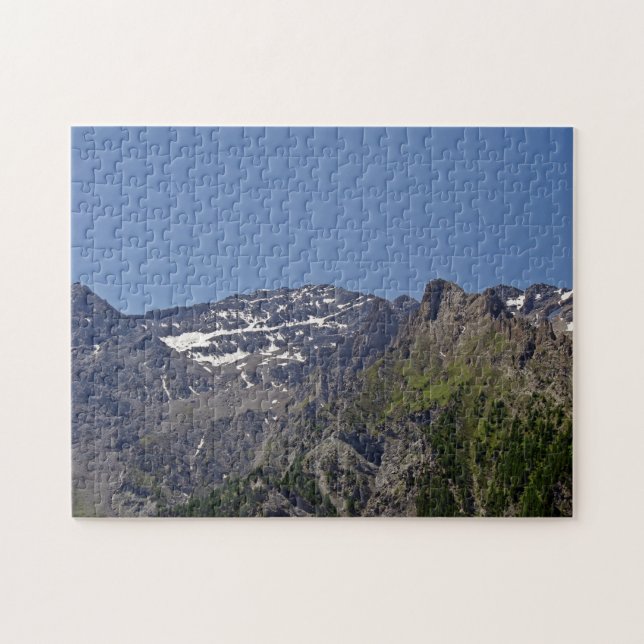 Bergpanorama-Puzzle (Horizontal)
