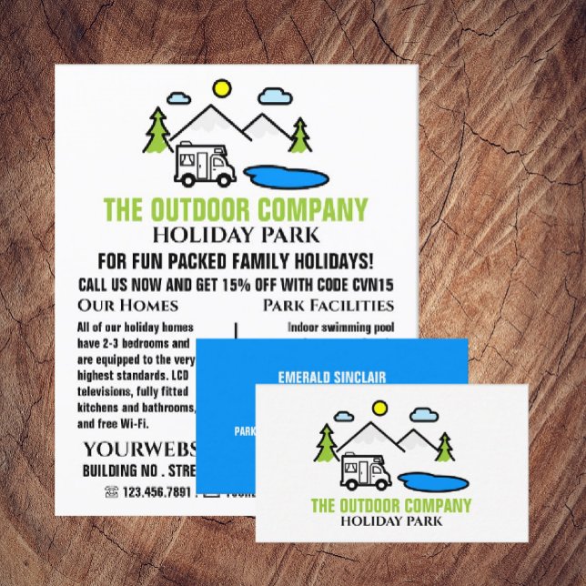 Bergpark, Holiday Park Werbung Flyer (Von Creator hochgeladen)