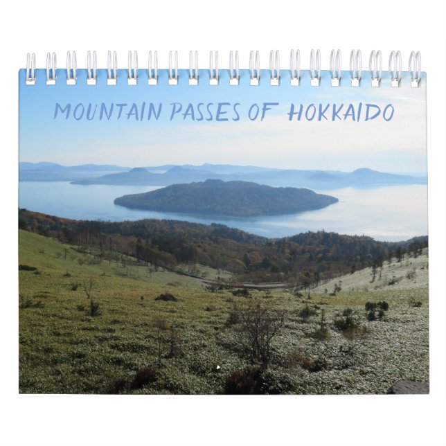 Bergpass des Hokkaido-Kalenders Kalender (Titelbild)