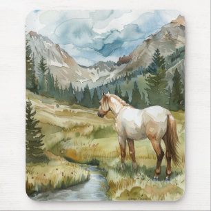 Bergpferd Mousepad