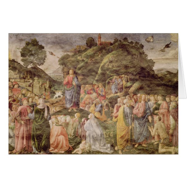 Bergpredigt, vom Sistine (Vorderseite (Horizontal))