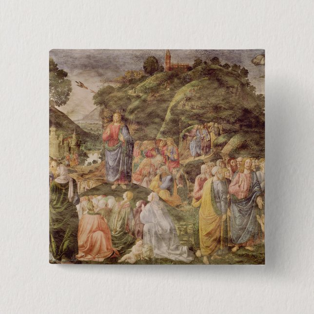 Bergpredigt, vom Sistine Button (Vorderseite)