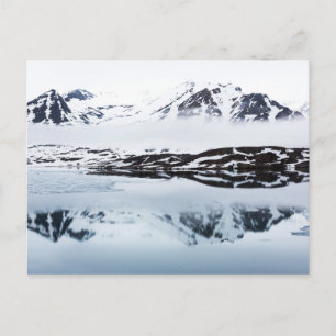 Bergreflexionen, Norwegen Postkarte