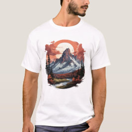 Bergregion - Erleben Sie das Abenteuer T-Shirt