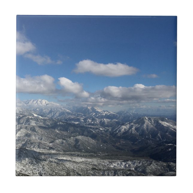 Bergschnee Fliese (Vorderseite)