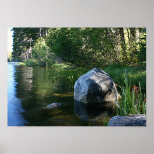 Bergsee, Boulder Poster