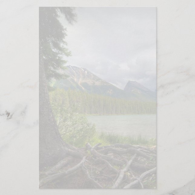 Bergsee Briefpapier (Vorderseite)