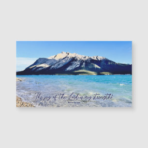 Bergsee Freude des Herrn Inspirierender Magnet
