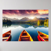 Bergsee im Nationalpark Hohe Tatra 3