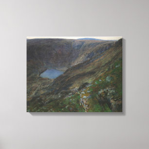Bergsee im Riesengebirge, 1896 2 Leinwanddruck