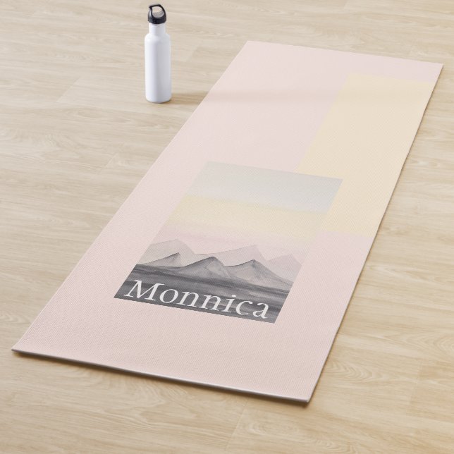 Bergsee-Zauber im Val Piora Mit Monogramm Yogamatte (Beispiel)