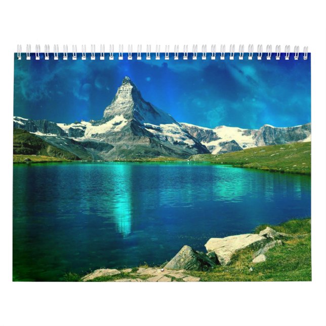 Bergseen Landschaftliche Naturlandschaft Mauer-Kal Kalender (Titelbild)