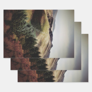 BERGSICHT AUF WALEN GESCHENKPAPIER SET