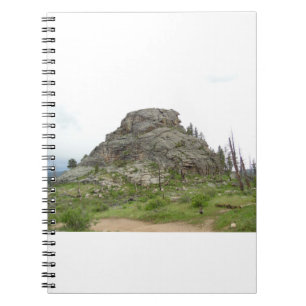 Bergspitze Notizblock