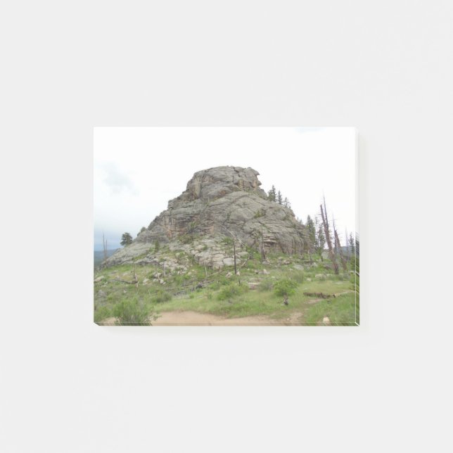 Bergspitze Post-it Klebezettel (Vorderseite)