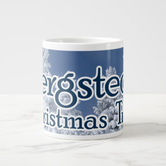 Bergstedts Weihnachtsbaum-Tasse Jumbo-Tasse