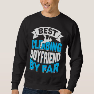Bergsteigen Felsenklettern Kletterer Freund 1 Sweatshirt