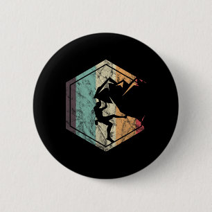 Bergsteigen Kletterer Athleten Berg Button