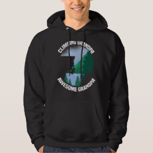 Bergsteigen Klettersteig Klettersteig Großvater Kl Hoodie