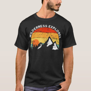 Bergsteigen Natur Berge Wildnis Erkunden T-Shirt