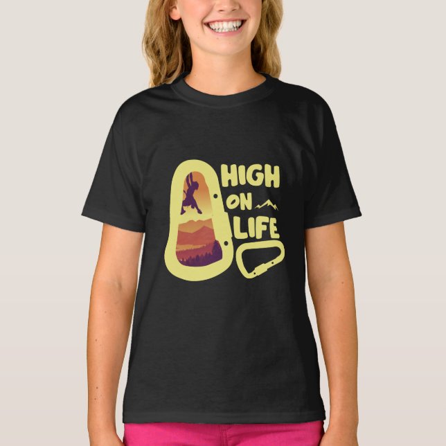Bergsteigen T-Shirt (Vorderseite)