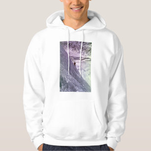 Bergsteiger auf Südgesicht von Annapurna, 5800 Hoodie