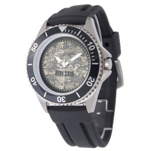 Bergsteiger-Digital-Tarnung personifizieren dieses Armbanduhr