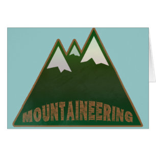 Bergsteiger im Bergstil