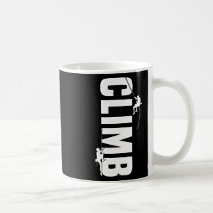 Bergsteiger Outdoor Klettern Bouldering Kaffeetasse