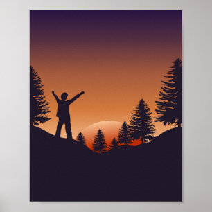 Bergsteiger Poster
