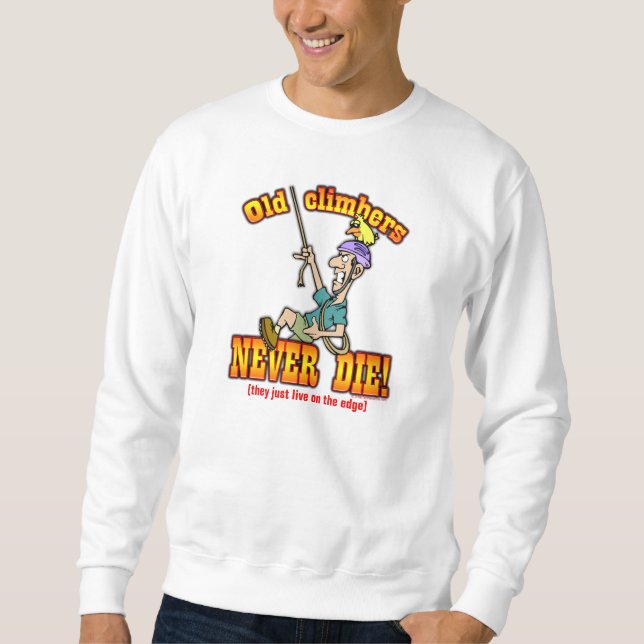 Bergsteiger Sweatshirt (Vorderseite)