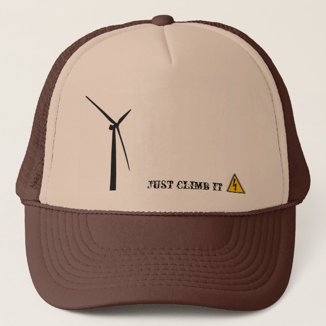 Bergsteiger Truckerkappe (Vorderseite)