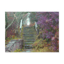 Bergtreppe zum Waterrock Knob, Waynesville NC.