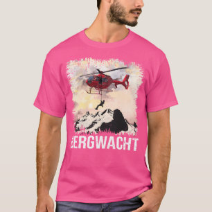 Bergwacht Bergrettung Bergwacht Helicopter Rescue T-Shirt