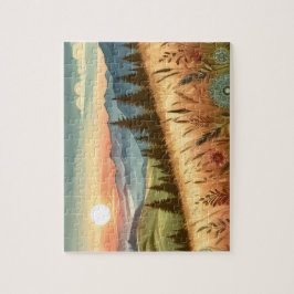 Bergwald Hügel Land Boho Natur