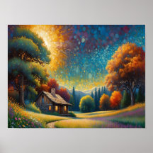 Bergwaldhütten-Kunst