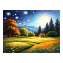 Bergwaldhütten-Kunst