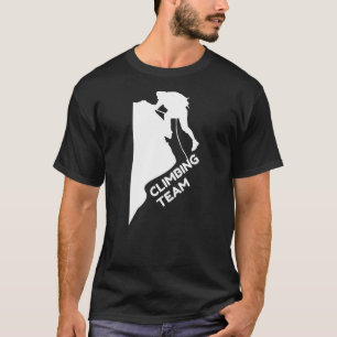Bergwandern Design Wandern Kurze Runde T-Shirt