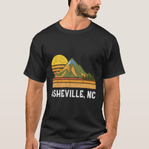 Bergwandern Nord Carolina Urlaub Asheville T-Shirt