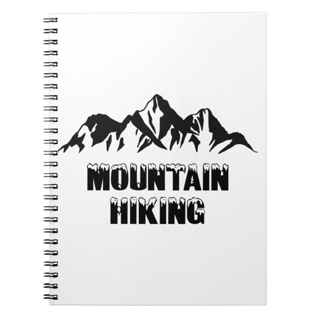 Bergwandern Notizblock (Vorderseite)