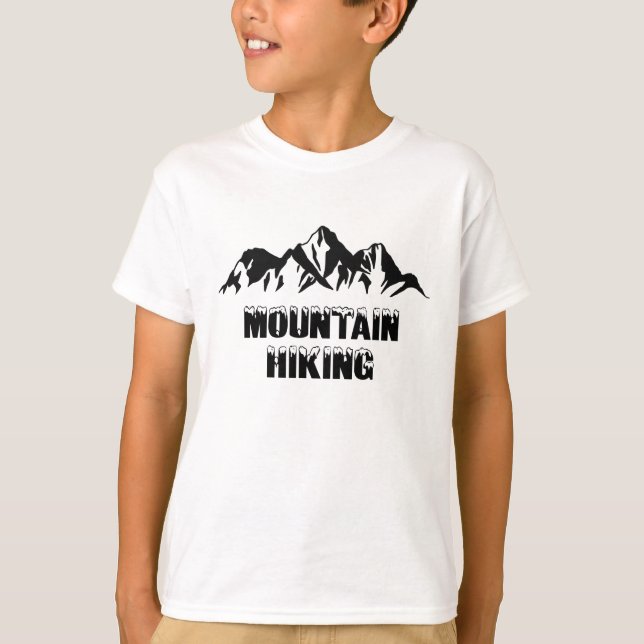 Bergwandern T-Shirt (Vorderseite)