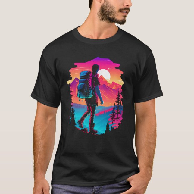 Bergwandern T-Shirt (Vorderseite)