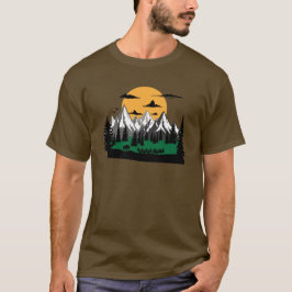 Bergwandern und Camping T-Shirt