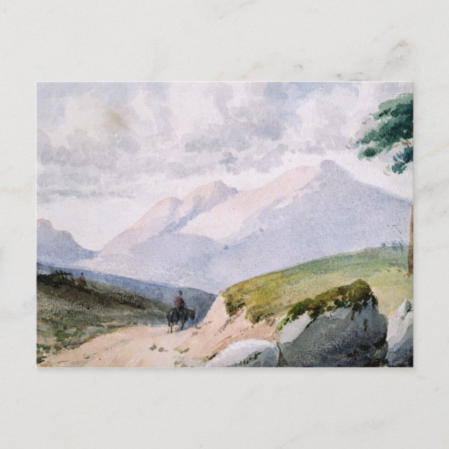 Bergwelt Postkarte (Vorderseite)