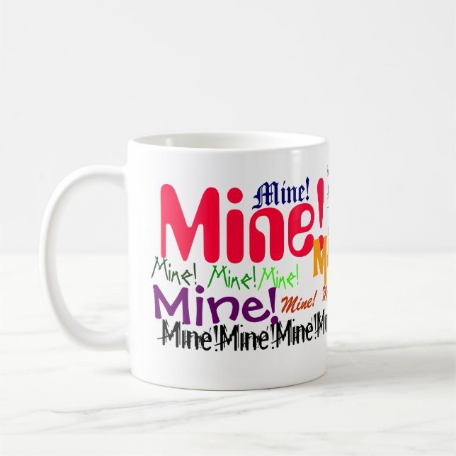 Bergwerk! Kaffeetasse (Links)