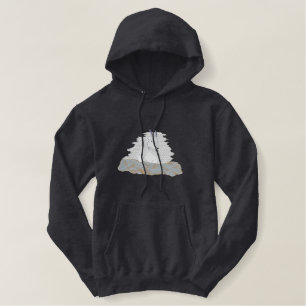 Bergziege Bestickter Hoodie